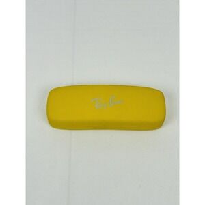 Ray-Ban Yellow Slim Hard Clamshell Glasses Case Hard Shell Red Inside